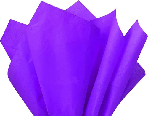 Miniatura 18 de Allgala Papel de regalo de seda, crepe de color, embalaje para regalos, 100 hojas de 20 x 26 pulgadas, color blanco, ideal para bodas, cumpleaños