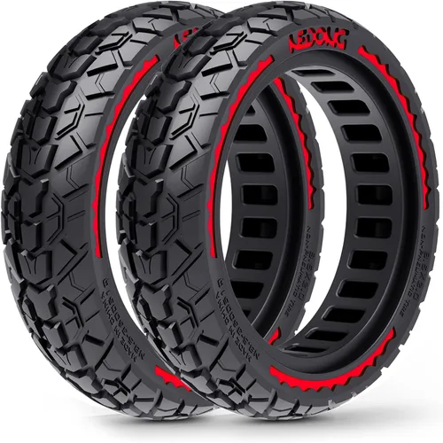Miniatura 9 de Paquete de 2 neumáticos para patinete sin cámara 50/75-6.1, mejora tu patinete con neumáticos sin aire de 8.5x2.0, 8 1/2 x2 Neumáticos de reemplazo