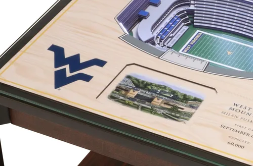 Miniatura 4 de YouTheFan NCAA - Mesa auxiliar iluminada StadiumView de 25 capas
