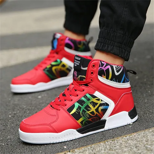 Miniatura 6 de Zapatillas de deporte de moda para hombre, zapatos de skate con estilo casual, estilo hip hop
