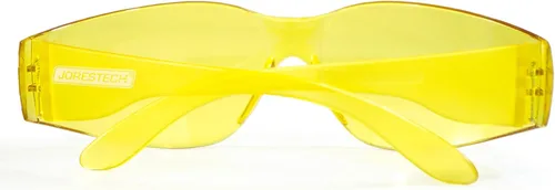 Miniatura 2 de Jorestech Eyewear - Lentes de seguridad protectoras, lentes de policarbonato resistentes a impactos, paquete de 12 (Amarillo)