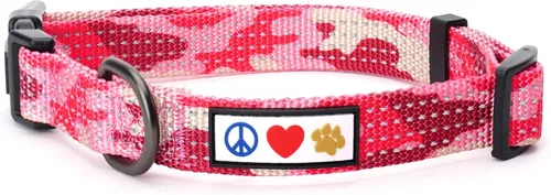 Miniatura 18 de Pawtitas - Collar reflectante para perro - Nombre y número de teléfono personalizados, ajustable para perros pequeños y cachorros - Morado Púrpura