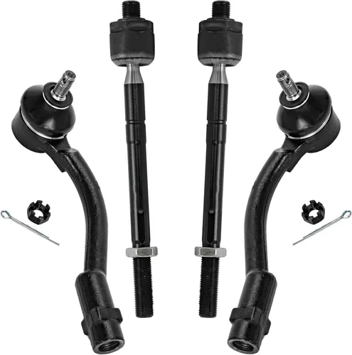 Miniatura 33 de Detroit Axle - 4 barras de acoplamiento delanteras para Kia Forte Koup 14-17, 14-18 Forte Forte5, 4 extremos de barra de acoplamiento exteriores e