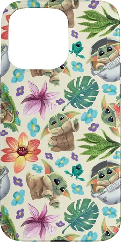 Miniatura 30 de Star Wars The Mandalorian Grogu - Carcasa con estampado tropical para iPhone 17