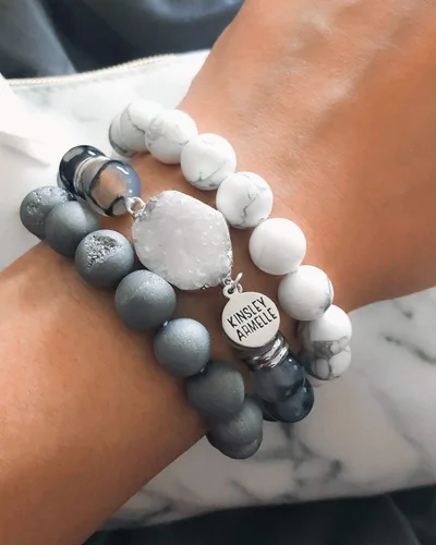 Miniatura 5 de Kinsley Armelle Colección Stone - Pulsera Lunar de Plata