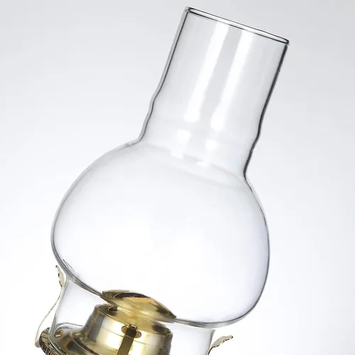 Miniatura 2 de Lámpara de aceite Chimenea Base de 3 pulgadas 6 1/4 pulgadas de altura de queroseno Lámpara de lámpara de huracán Altura Reemplazo de vidrio