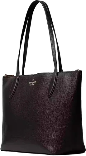 Miniatura 3 de Kate Spade New York Bolso tote Harlow de piel granulada con cremallera para mujer