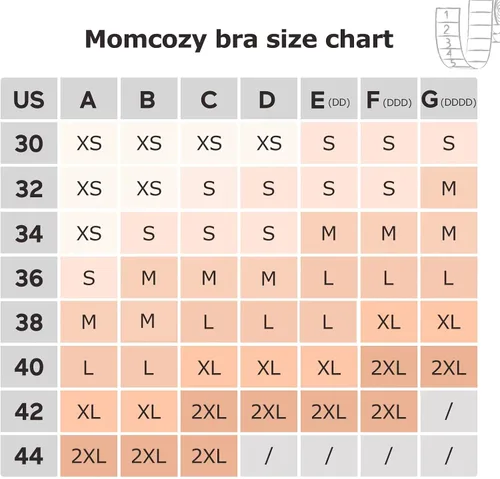 Miniatura 6 de Momcozy Brasier de bombeo con manos libres, brasier de lactancia ajustable para sostener bomba