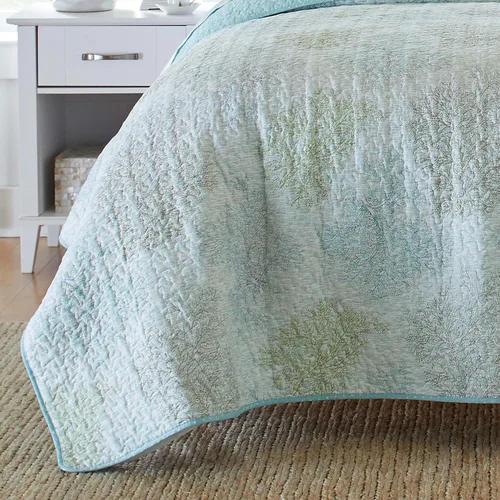 Miniatura 7 de Laura Ashley - Juego de edredón individual, ropa de cama de algodón reversible con funda a juego, decoración del hogar prelavada para mayor suavidad