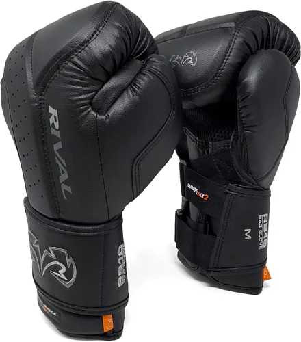 Miniatura 3 de RIVAL Boxing RB10 Intelli-Shock - Guantes para bolsa, cierre de gancho y bucle, ajuste ergonómico, 1.25 pulgadas de espuma de celda cerrada para uso