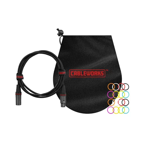 Miniatura 15 de Cableworks Por Gator Cases Headliner Series Premium 3 Foot XLR Cable de micrófono (GCWH-XLR-03)