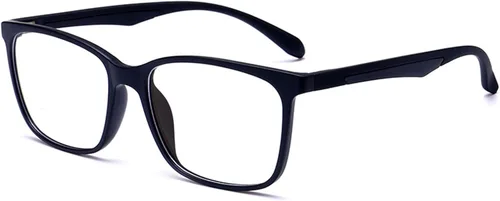 Miniatura 10 de ANRRI Gafas de luz azul para hombres y mujeres, transparentes, bloqueo de luz azul, lentes de computadora antifatiga ocular, marco transparente