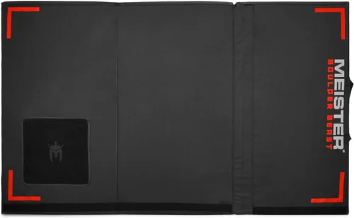 Miniatura 6 de Meister Boulder Beast XL Tri-Fold Rock Climbing Crash Pad con correas de mochila