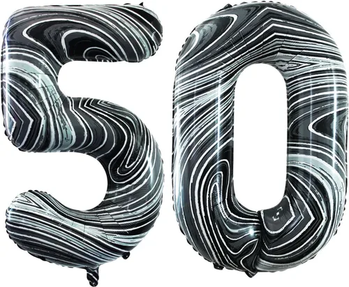 Miniatura 439 de Goer, conjunto de globos de papel aluminio para decoraciones de cumpleaños, globos de las letras de feliz cumpleaños y de números Oro