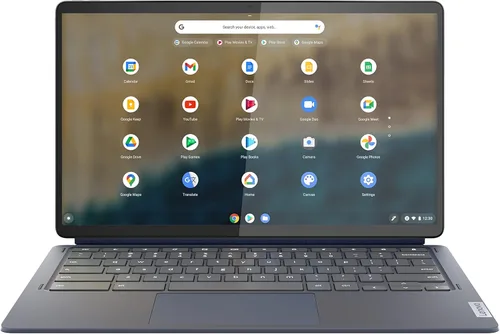 Miniatura 3 de Lenovo 82QS0000US, IdeaPad Duet 5 Chromebook, pantalla táctil OLED FHD de 13.3 pulgadas, Snapdragon SC7180, 4 GB de RAM, 64 GB de almacenamiento