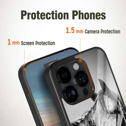 Miniatura 3 de Fundas de teléfono de caballo para iPhone 6 7 8 11 12 13 14 15 16 17 Pro Max Plus Mini Xr Xs SE para Samsung A03 A13 S23 para Moto para Pixel