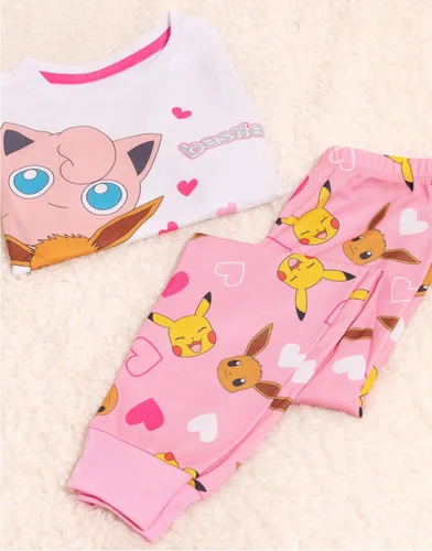 Miniatura 3 de Pokemon Pijama para niñas y niños con personajes de Besties, Blanco