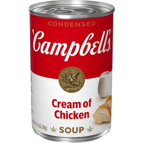 Campbell's Sopa Condensada Crema de Pollo, Lata de 10.5 oz