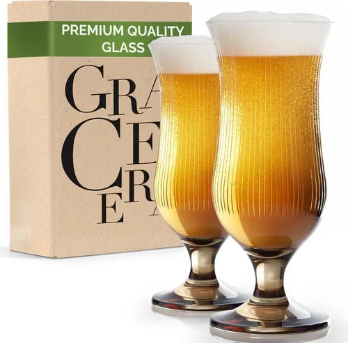Copas de cóctel únicas de cerveza belga clásica, artesanía de pinta, cerveza Pilsner IPA, cristalería sólida, juego de cóctel de alta calidad, vasos