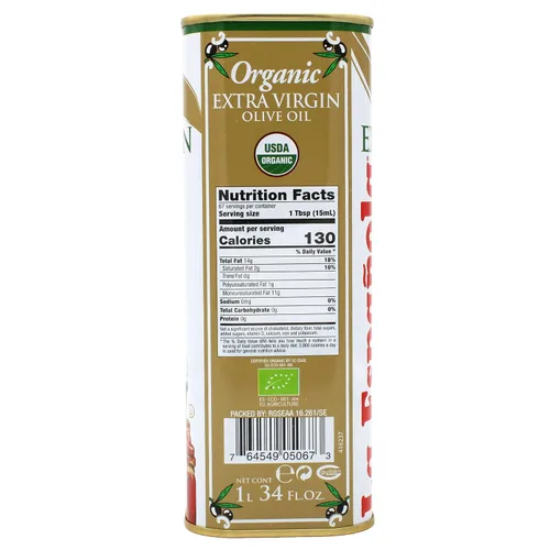 Miniatura 2 de La Española Aceite de oliva virgen extra orgánico, 34 onzas