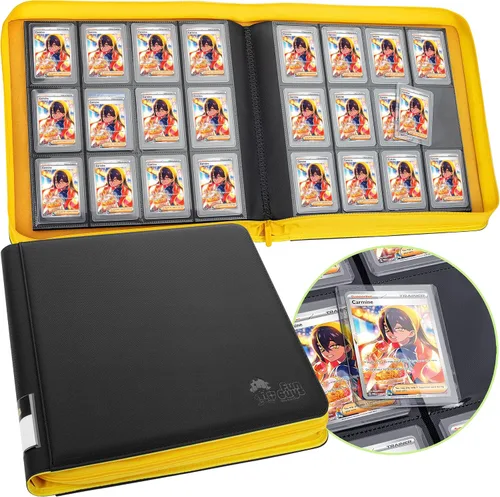 Miniatura 25 de FunGuys Toploader - Carpeta de almacenamiento para tarjetas, 252 carpetas con 9 bolsillos superiores, colección de tarjetas para Yugioh, MTG, TCG