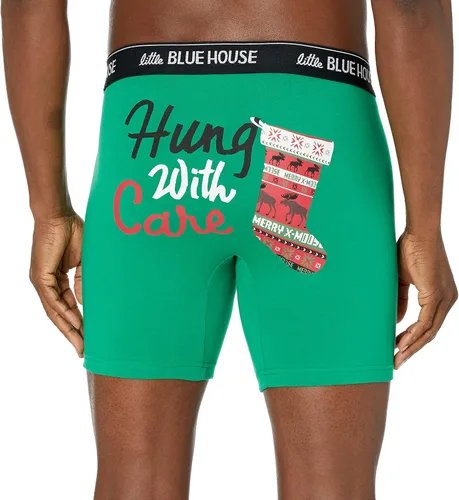 Miniatura 3 de Little Blue House by Hatley Boxers Joke para hombre