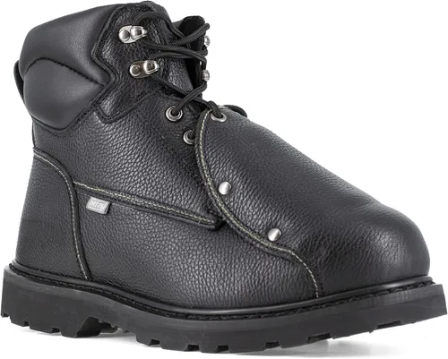 Iron Age Para hombre Groundbreaker 6 pulgadas peligro eléctrico punta de acero trabajo/deber - negro