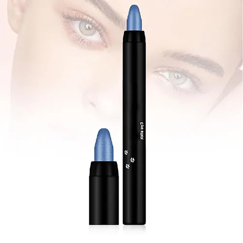 Miniatura 8 de Sombra de ojos en barra brillante, 16 sombras de ojos resaltadoras en lápiz, sombra de ojos con brillo impermeable, lápiz delineador de ojos, sombra