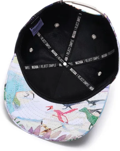 Miniatura 9 de NUZADA Gorra de béisbol para hombre, gorra de béisbol con visera plana, tamaño ajustable, ala de corcho