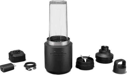 Miniatura 11 de Molinillo de cuchillas inalámbrico KitchenAid Go™ - batería incluida, KBGR111, Negro Mate