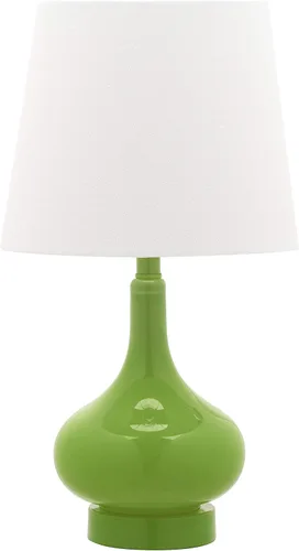 Miniatura 4 de Safavieh Kids Lighting Collection Amy Green Gourd - Lámpara de mesa para dormitorio, sala de estar, oficina en casa, escritorio, mesita de noche