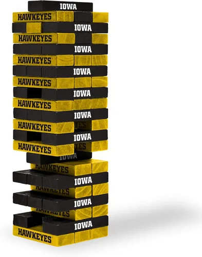 Miniatura 14 de Wild Sports NCAA Pro Football Tabletop Stackers Block Game for College Football Fan, Dorm Game, Tailgate