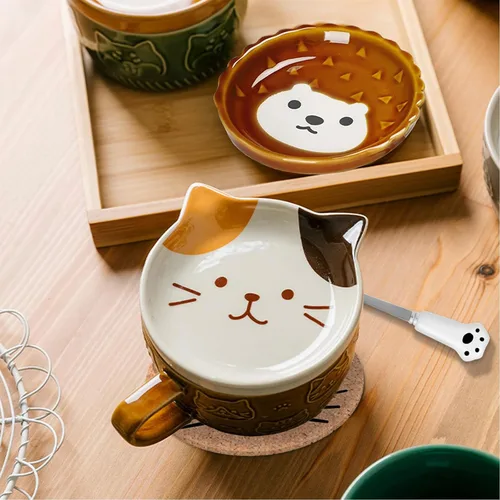 Miniatura 2 de Regalos para mujeres, tazas de café Kawaii con tapas, regalos de Navidad y cumpleaños para niñas, amigos, niños, hombres, esposa, mamá, abuela