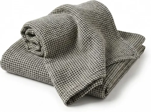 Miniatura 2 de Pure Linen - Juego de 2 toallas de baño pequeñas de 20 x 40 pulgadas de secado rápido para pieles sensibles, toallas finas para baño, toalla ligera