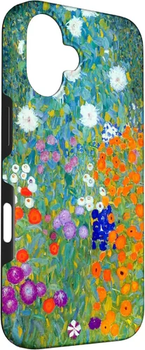 Miniatura 3 de Gustav Klimt Flower Garden Case for iPhone 16