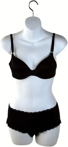Miniatura 3 de Only Hangers Forma de torso para mujer, maniquí colgante de plástico, cuerpo femenino blanco - Se vende en conjuntos de 1, 2, 3 y 4 (1)