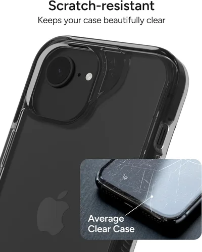 Miniatura 4 de ZAGG Santa Cruz - Funda con función atril para iPhone 17e, 16e, 15, 14, 13, protección contra caídas de 13 pies, reforzada con grafeno, funda Negro