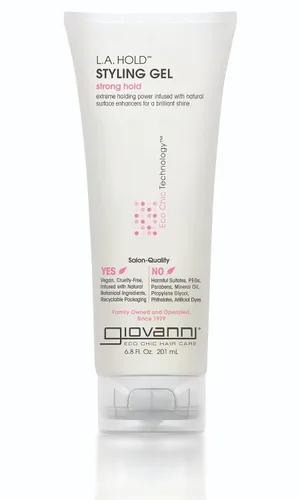 Miniatura 7 de GIOVANNI L.A. Hold Gel de peinado, agarre fuerte, gel para el cabello para mujeres y hombres, vegano, sin parabenos ni ftalatos, infundido