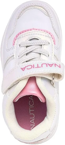 Miniatura 4 de Nautica Tenis para niños con correa ajustable y correas elásticas Zapatos casuales cómodos para niños y niñas (bebéniño pequeño)