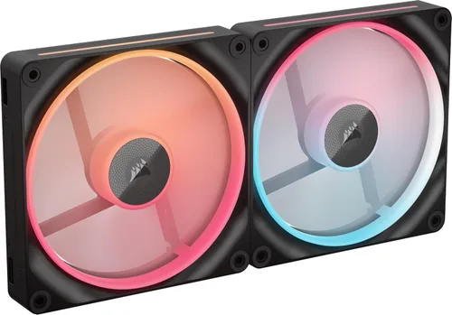 Miniatura 11 de CORSAIR iCUE Link LX120-R RGB Ventilador PWM invertido de 4.72 pulgadas (120 mm) – Ventilador individual – Bajo ruido, rodamiento de cúpula