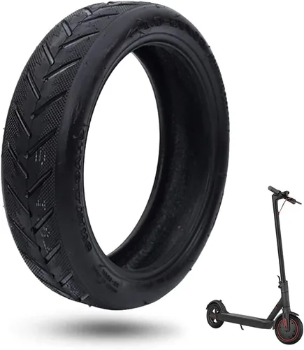 Neumáticos sin cámara para scooter eléctrico de 8.5 pulgadas para Xiaomi M365 50/75-6.1 Neumático de repuesto de goma a prueba de explosiones