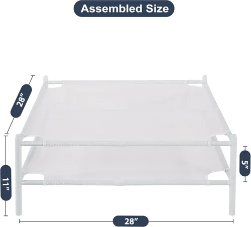 Miniatura 3 de STO STO Estante de secado de suéter, paquete de 2 estantes apilables de malla para secado de ropa, para suéteres, calcetines, juguetes, color blanco