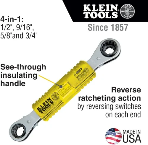 Miniatura 3 de Klein Tools Paquete de llave aislada y controlador de demolición