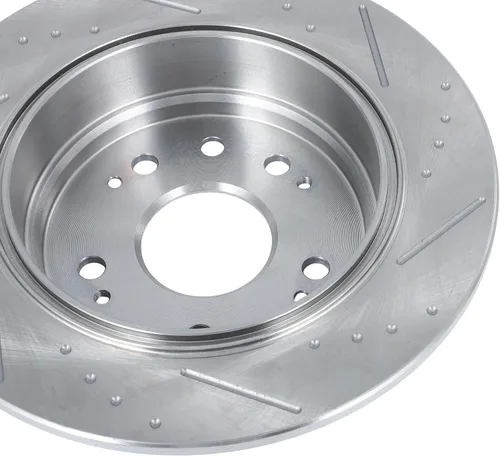 Miniatura 7 de SCITOO Rear Brake Rotors For Honda For CR-V 2002-2004 Drilled & Slotted Disc Brakes Rotors Replacement:31304