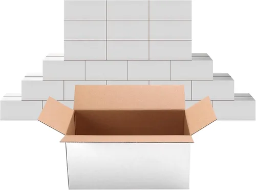 Miniatura 14 de Cajas de cartón corrugado para envío, caja de envío, paquete de 25