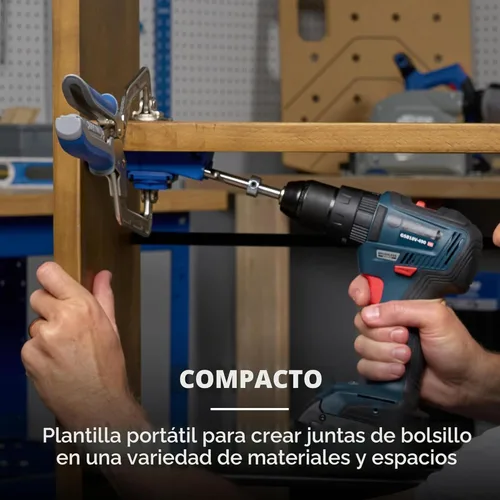 Miniatura 2 de KREG Plantilla Duradera para Agujeros de Bolsillo 320 con Abrazadera de Cara Clásica de 2 Pulgadas - Incluye Abrazaderas de Madera para Carpintería