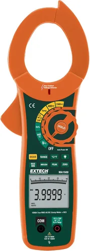 Miniatura 12 de Extech MA445 400A True RMS AC/DC Medidor de Pinza con Detector NCV, Apertura de Mordaza de 1.2 pulgadas, Pantalla Doble Retroiluminada, Multímetro