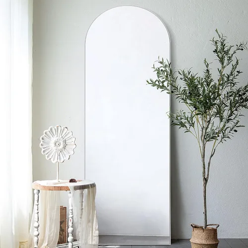 Miniatura 19 de KIAYACI - Espejo para pared de cuerpo completo, espejo para dormitorio o vestidor, se puede colocar de pie, colgado o apoyado contra la pared