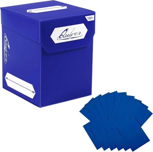 Miniatura 10 de Quiver Time Más de 100 bloques de cartas coleccionables estándar para MTG Deck y otras tarjetas TCG, juego de 5 cajas de cartas Commander con 2 rojo