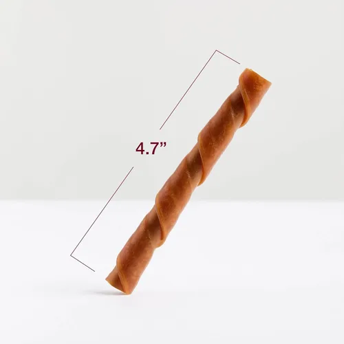 Miniatura 5 de SmartBones Twistz rellenos con mantequilla de maní, masticables sin piel cruda para perros, rellenos con sabor a cerdo, 6 Twistz